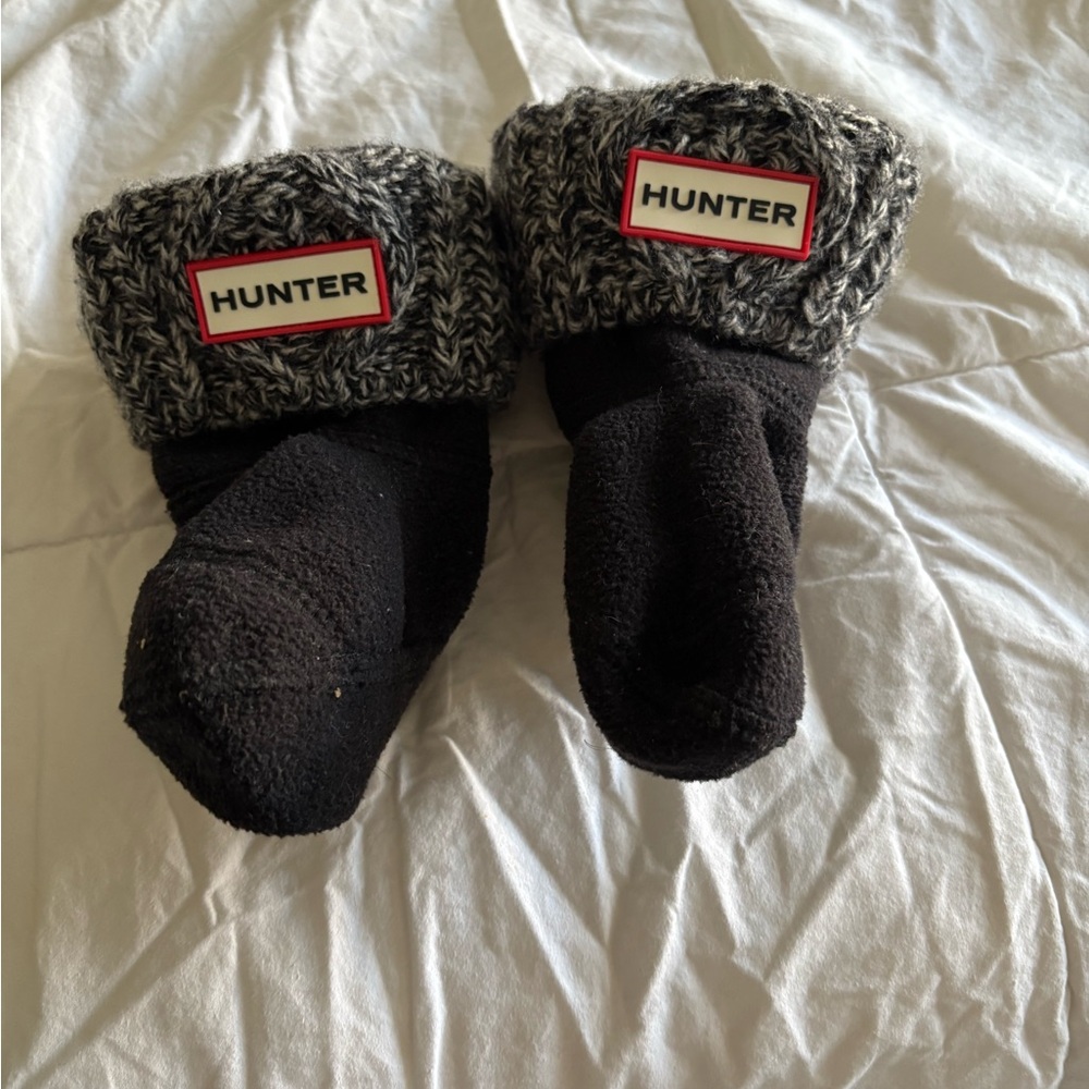 Hunter Kids Fleece Cuff Socks